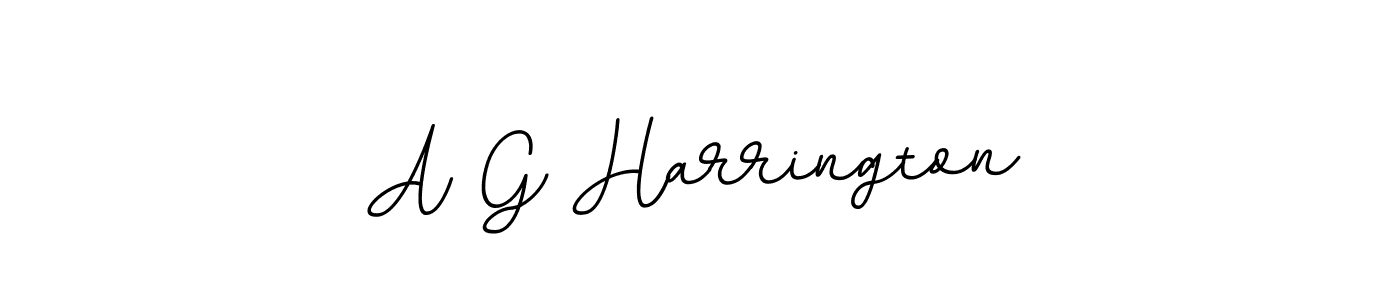 This is the best signature style for the A G Harrington name. Also you like these signature font (BallpointsItalic-DORy9). Mix name signature. A G Harrington signature style 11 images and pictures png