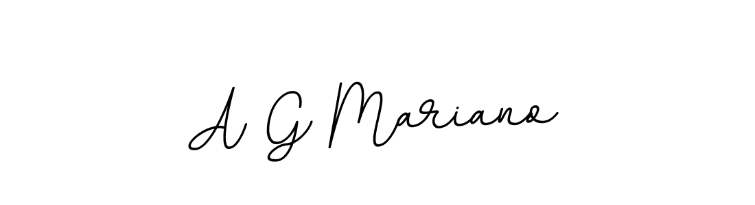 if you are searching for the best signature style for your name A G Mariano. so please give up your signature search. here we have designed multiple signature styles  using BallpointsItalic-DORy9. A G Mariano signature style 11 images and pictures png