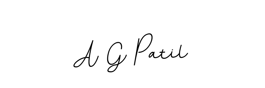 You should practise on your own different ways (BallpointsItalic-DORy9) to write your name (A G Patil) in signature. don't let someone else do it for you. A G Patil signature style 11 images and pictures png