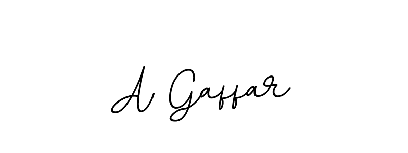 Make a beautiful signature design for name A Gaffar. With this signature (BallpointsItalic-DORy9) style, you can create a handwritten signature for free. A Gaffar signature style 11 images and pictures png