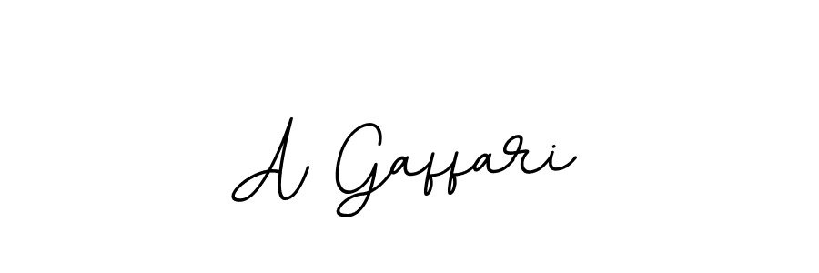 A Gaffari stylish signature style. Best Handwritten Sign (BallpointsItalic-DORy9) for my name. Handwritten Signature Collection Ideas for my name A Gaffari. A Gaffari signature style 11 images and pictures png