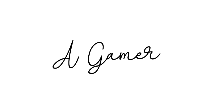 if you are searching for the best signature style for your name A Gamer. so please give up your signature search. here we have designed multiple signature styles  using BallpointsItalic-DORy9. A Gamer signature style 11 images and pictures png