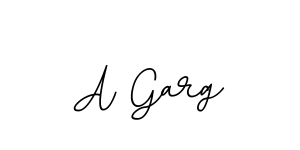 You should practise on your own different ways (BallpointsItalic-DORy9) to write your name (A Garg) in signature. don't let someone else do it for you. A Garg signature style 11 images and pictures png