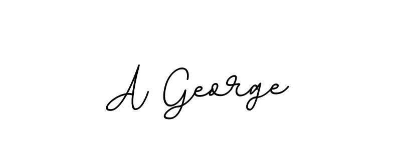 This is the best signature style for the A George name. Also you like these signature font (BallpointsItalic-DORy9). Mix name signature. A George signature style 11 images and pictures png