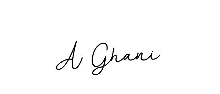 Use a signature maker to create a handwritten signature online. With this signature software, you can design (BallpointsItalic-DORy9) your own signature for name A Ghani. A Ghani signature style 11 images and pictures png