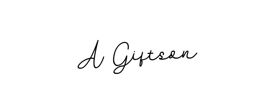 It looks lik you need a new signature style for name A Giftson. Design unique handwritten (BallpointsItalic-DORy9) signature with our free signature maker in just a few clicks. A Giftson signature style 11 images and pictures png