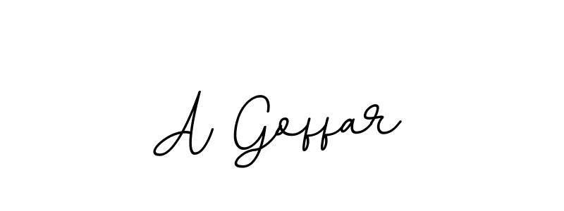 This is the best signature style for the A Goffar name. Also you like these signature font (BallpointsItalic-DORy9). Mix name signature. A Goffar signature style 11 images and pictures png