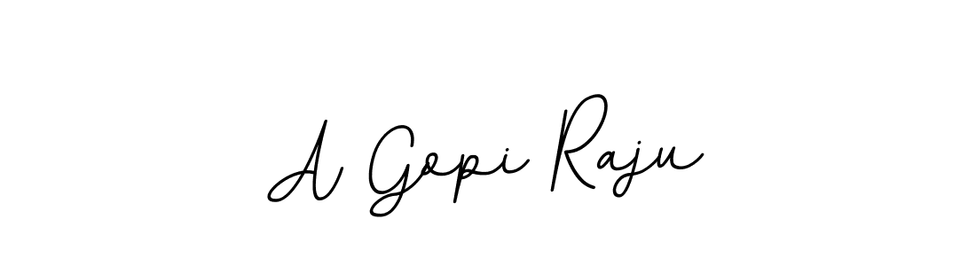 Make a beautiful signature design for name A Gopi Raju. With this signature (BallpointsItalic-DORy9) style, you can create a handwritten signature for free. A Gopi Raju signature style 11 images and pictures png