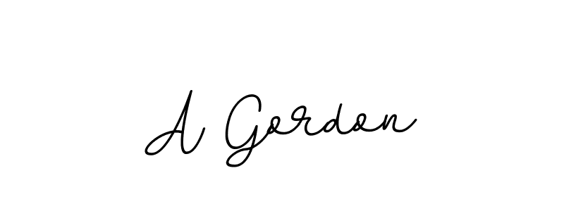 Use a signature maker to create a handwritten signature online. With this signature software, you can design (BallpointsItalic-DORy9) your own signature for name A Gordon. A Gordon signature style 11 images and pictures png