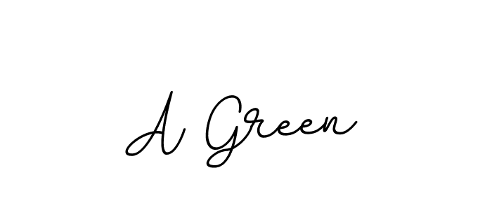 Design your own signature with our free online signature maker. With this signature software, you can create a handwritten (BallpointsItalic-DORy9) signature for name A Green. A Green signature style 11 images and pictures png