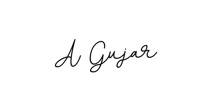 You should practise on your own different ways (BallpointsItalic-DORy9) to write your name (A Gujar) in signature. don't let someone else do it for you. A Gujar signature style 11 images and pictures png