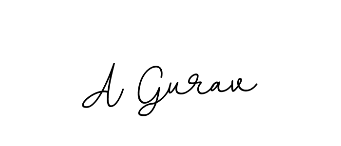 Use a signature maker to create a handwritten signature online. With this signature software, you can design (BallpointsItalic-DORy9) your own signature for name A Gurav. A Gurav signature style 11 images and pictures png