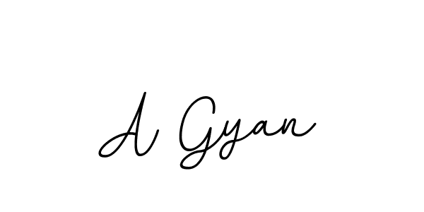 You should practise on your own different ways (BallpointsItalic-DORy9) to write your name (A Gyan) in signature. don't let someone else do it for you. A Gyan signature style 11 images and pictures png