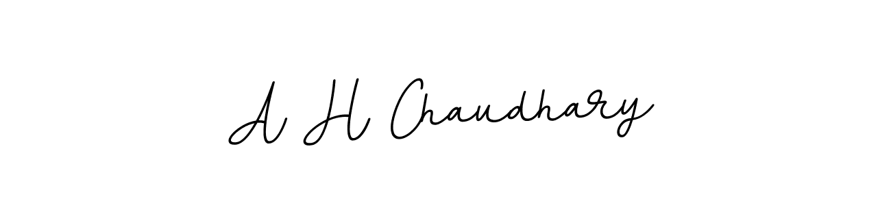 How to Draw A H Chaudhary signature style? BallpointsItalic-DORy9 is a latest design signature styles for name A H Chaudhary. A H Chaudhary signature style 11 images and pictures png