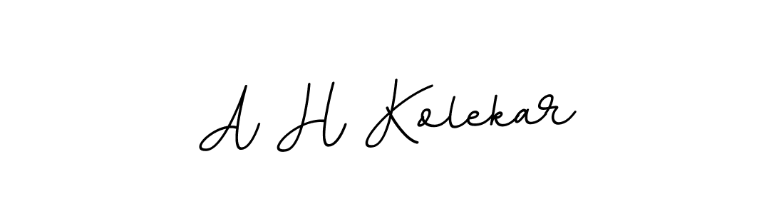 Here are the top 10 professional signature styles for the name A H Kolekar. These are the best autograph styles you can use for your name. A H Kolekar signature style 11 images and pictures png