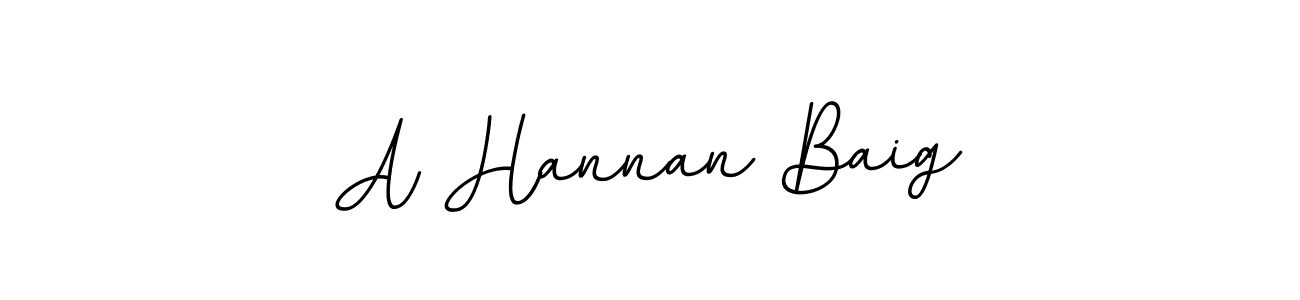 Here are the top 10 professional signature styles for the name A Hannan Baig. These are the best autograph styles you can use for your name. A Hannan Baig signature style 11 images and pictures png