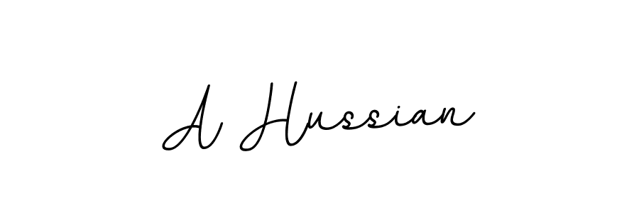 The best way (BallpointsItalic-DORy9) to make a short signature is to pick only two or three words in your name. The name A Hussian include a total of six letters. For converting this name. A Hussian signature style 11 images and pictures png