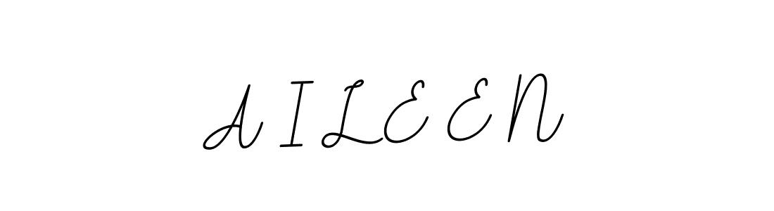 Also You can easily find your signature by using the search form. We will create A I L E E N name handwritten signature images for you free of cost using BallpointsItalic-DORy9 sign style. A I L E E N signature style 11 images and pictures png