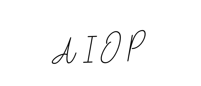 It looks lik you need a new signature style for name A I O P. Design unique handwritten (BallpointsItalic-DORy9) signature with our free signature maker in just a few clicks. A I O P signature style 11 images and pictures png