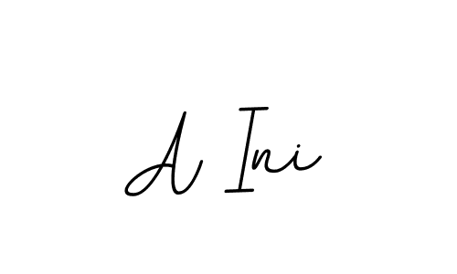 Also we have A Ini name is the best signature style. Create professional handwritten signature collection using BallpointsItalic-DORy9 autograph style. A Ini signature style 11 images and pictures png