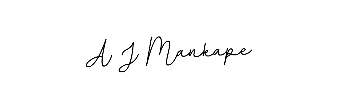 Once you've used our free online signature maker to create your best signature BallpointsItalic-DORy9 style, it's time to enjoy all of the benefits that A J Mankape name signing documents. A J Mankape signature style 11 images and pictures png