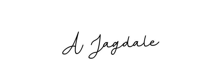 How to make A Jagdale signature? BallpointsItalic-DORy9 is a professional autograph style. Create handwritten signature for A Jagdale name. A Jagdale signature style 11 images and pictures png