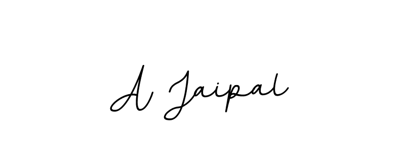 How to make A Jaipal name signature. Use BallpointsItalic-DORy9 style for creating short signs online. This is the latest handwritten sign. A Jaipal signature style 11 images and pictures png