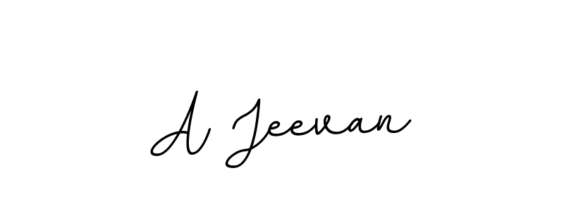 Create a beautiful signature design for name A Jeevan. With this signature (BallpointsItalic-DORy9) fonts, you can make a handwritten signature for free. A Jeevan signature style 11 images and pictures png