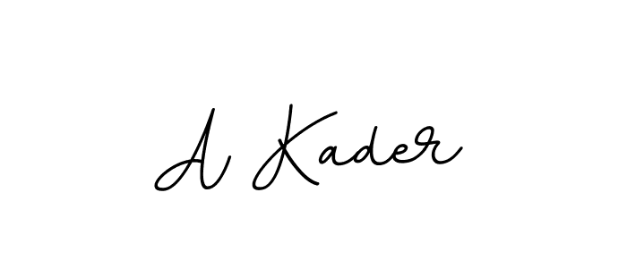 A Kader stylish signature style. Best Handwritten Sign (BallpointsItalic-DORy9) for my name. Handwritten Signature Collection Ideas for my name A Kader. A Kader signature style 11 images and pictures png