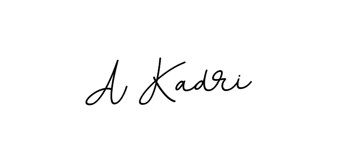 Make a beautiful signature design for name A Kadri. With this signature (BallpointsItalic-DORy9) style, you can create a handwritten signature for free. A Kadri signature style 11 images and pictures png