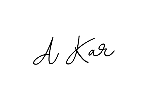 Design your own signature with our free online signature maker. With this signature software, you can create a handwritten (BallpointsItalic-DORy9) signature for name A Kar. A Kar signature style 11 images and pictures png