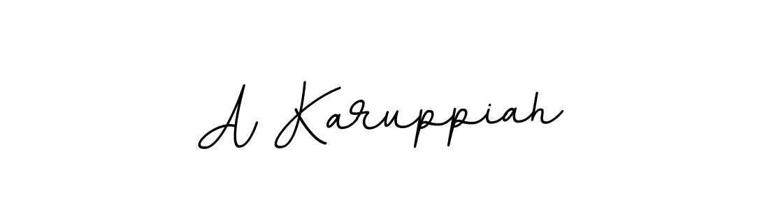 Also we have A Karuppiah name is the best signature style. Create professional handwritten signature collection using BallpointsItalic-DORy9 autograph style. A Karuppiah signature style 11 images and pictures png