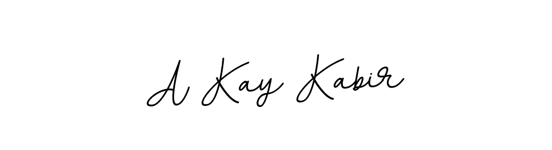 Use a signature maker to create a handwritten signature online. With this signature software, you can design (BallpointsItalic-DORy9) your own signature for name A Kay Kabir. A Kay Kabir signature style 11 images and pictures png