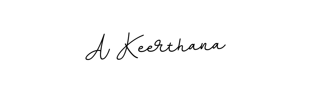 Create a beautiful signature design for name A Keerthana. With this signature (BallpointsItalic-DORy9) fonts, you can make a handwritten signature for free. A Keerthana signature style 11 images and pictures png