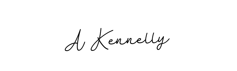 Create a beautiful signature design for name A Kennelly. With this signature (BallpointsItalic-DORy9) fonts, you can make a handwritten signature for free. A Kennelly signature style 11 images and pictures png