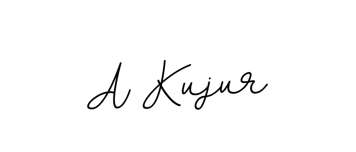 How to make A Kujur name signature. Use BallpointsItalic-DORy9 style for creating short signs online. This is the latest handwritten sign. A Kujur signature style 11 images and pictures png