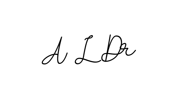 Make a beautiful signature design for name A L Dr. With this signature (BallpointsItalic-DORy9) style, you can create a handwritten signature for free. A L Dr signature style 11 images and pictures png