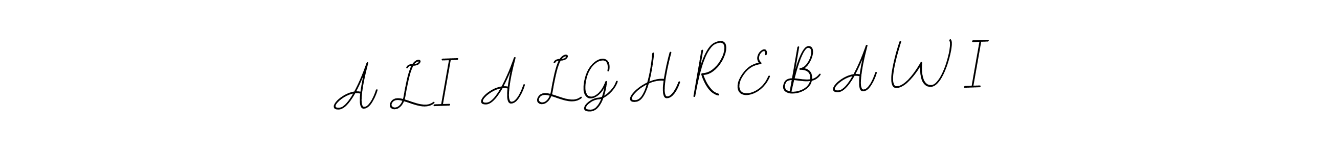 Check out images of Autograph of A L I  A L G H R E B A W I name. Actor A L I  A L G H R E B A W I Signature Style. BallpointsItalic-DORy9 is a professional sign style online. A L I  A L G H R E B A W I signature style 11 images and pictures png