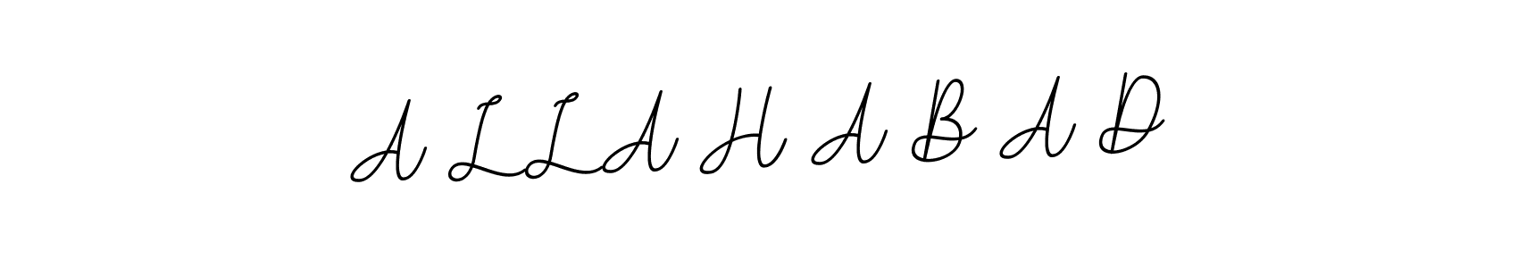 You can use this online signature creator to create a handwritten signature for the name A L L A H A B A D. This is the best online autograph maker. A L L A H A B A D signature style 11 images and pictures png