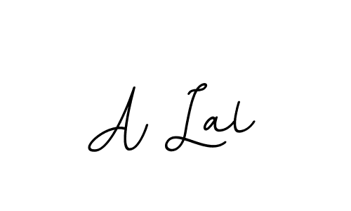 A Lal stylish signature style. Best Handwritten Sign (BallpointsItalic-DORy9) for my name. Handwritten Signature Collection Ideas for my name A Lal. A Lal signature style 11 images and pictures png