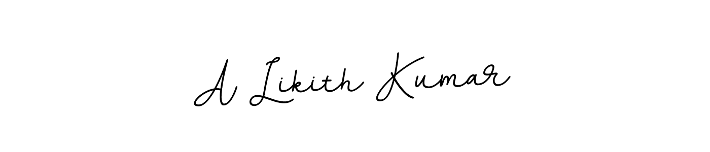 How to make A Likith Kumar signature? BallpointsItalic-DORy9 is a professional autograph style. Create handwritten signature for A Likith Kumar name. A Likith Kumar signature style 11 images and pictures png