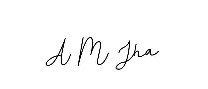 Make a beautiful signature design for name A M Jha. Use this online signature maker to create a handwritten signature for free. A M Jha signature style 11 images and pictures png