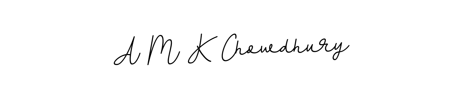 Use a signature maker to create a handwritten signature online. With this signature software, you can design (BallpointsItalic-DORy9) your own signature for name A M K Chowdhury. A M K Chowdhury signature style 11 images and pictures png