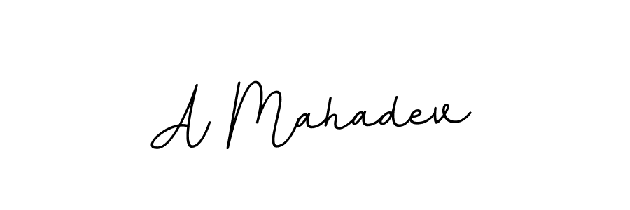 Use a signature maker to create a handwritten signature online. With this signature software, you can design (BallpointsItalic-DORy9) your own signature for name A Mahadev. A Mahadev signature style 11 images and pictures png