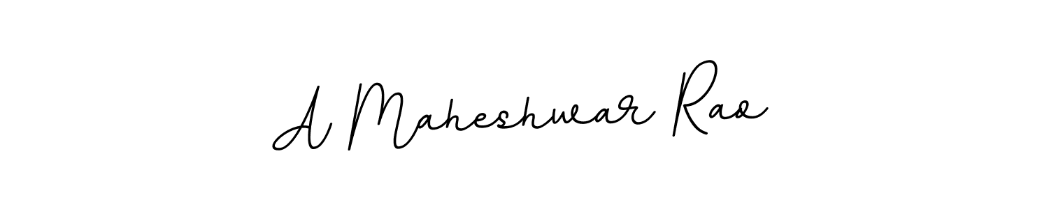 A Maheshwar Rao stylish signature style. Best Handwritten Sign (BallpointsItalic-DORy9) for my name. Handwritten Signature Collection Ideas for my name A Maheshwar Rao. A Maheshwar Rao signature style 11 images and pictures png