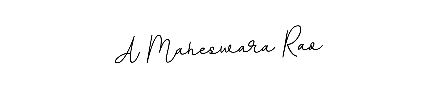 Create a beautiful signature design for name A Maheswara Rao. With this signature (BallpointsItalic-DORy9) fonts, you can make a handwritten signature for free. A Maheswara Rao signature style 11 images and pictures png