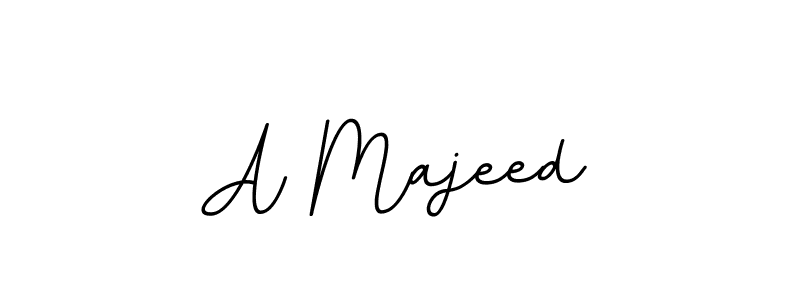 Make a beautiful signature design for name A Majeed. With this signature (BallpointsItalic-DORy9) style, you can create a handwritten signature for free. A Majeed signature style 11 images and pictures png