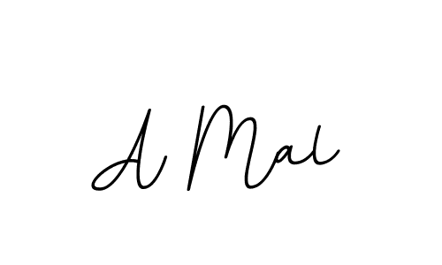 You should practise on your own different ways (BallpointsItalic-DORy9) to write your name (A Mal) in signature. don't let someone else do it for you. A Mal signature style 11 images and pictures png