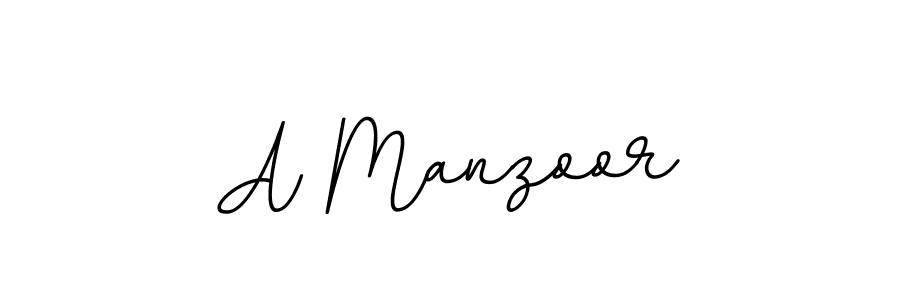 A Manzoor stylish signature style. Best Handwritten Sign (BallpointsItalic-DORy9) for my name. Handwritten Signature Collection Ideas for my name A Manzoor. A Manzoor signature style 11 images and pictures png
