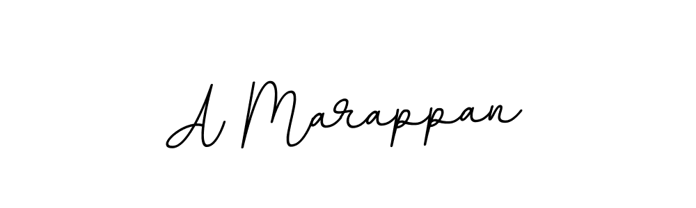 Also we have A Marappan name is the best signature style. Create professional handwritten signature collection using BallpointsItalic-DORy9 autograph style. A Marappan signature style 11 images and pictures png